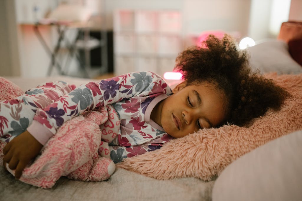 Child Sleeping with Toy